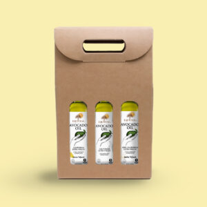 Box with 3 Set Fruittal Avocado Oil